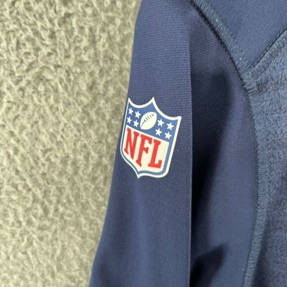 Nike Navy Los Angeles Chargers Fan Gear Element Half-Zip Performance Jacket XS - Picture 6 of 14